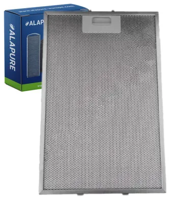 Immagine prodotto di Filtro metallico Alapure, compatibile con i modelli Ikea di dimensioni 380x255x8 mm, codice prodotto 480122102116