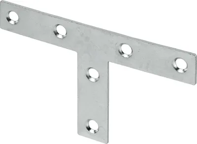 Produktbild von Vormann T-Flachwinkel verzinkt 120/54 x 19 mm