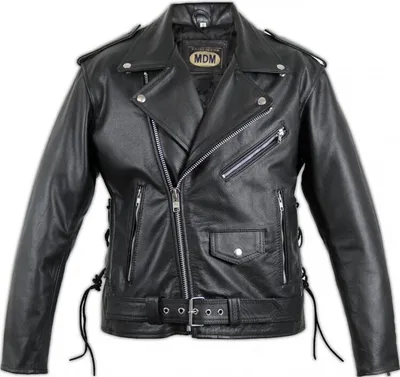 Produktbild von Motorrad Rocker Lederjacke ROCKABILLY Chopper Biker Jacke Clubjacke Bikerjacke(XXL)