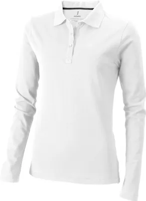 Immagine prodotto di Polo Elevate Oakville a maniche lunghe da donna PF1822 (2XL) (bianco)