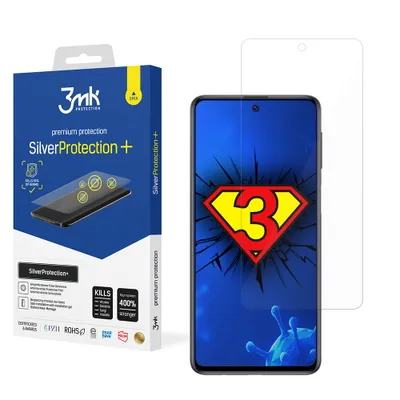 Produktbild von 3mk Display Antimikrobielle Schutzfolie SilverProtection+ für Samsung Galaxy M31s 0,21mm Self-Heal