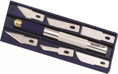 Obrázek produktu pro DEDRA nůž precizní, sada 12 břitů M9035