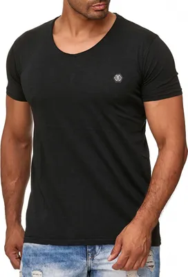 Produktbild von Red Bridge Herren V-Neck T-Shirt Schwarz S