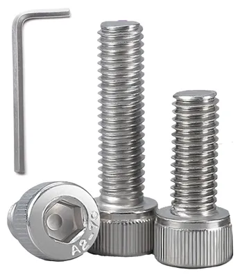 Productafbeelding van 20 Stuks M6 x 8 mm Zeskantboutjes van Roestvrij Staal