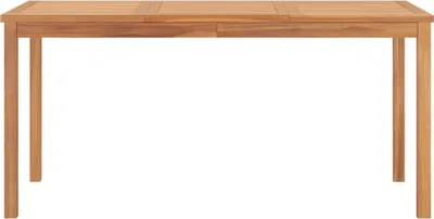 Immagine prodotto di Tavolo da Pranzo da Giardino 160x80x77 cm in Massello di Teak