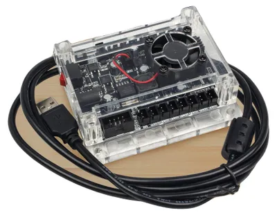 Immagine prodotto di Scheda di controllo CNC, porta USB, driver integrato a 3 assi, , tensione di ingresso: da 5 V a 12 V, dimensioni: 10 cm x 6 cm x 2 cm