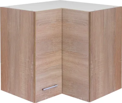 Produktbild von Flex Well Eckhängeschrank Samoa BxTxH 60 x 32 x 55 cm sonoma eiche matt zerlegt 00007593