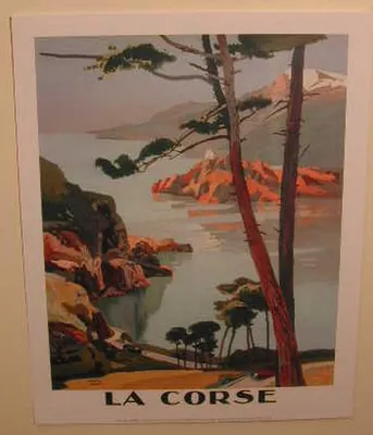 Zdjęcie produktu dla Korsyka – plakat 24 x 30 cm