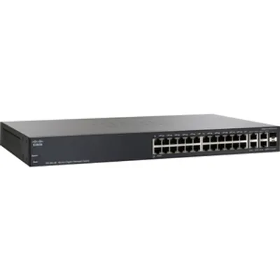 Produktbild von Cisco SG300-28, gemanaged, L3, Rack-Einbau