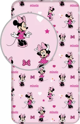 Zdjęcie produktu dla Prześcieradło dla dzieci Myszka Minnie