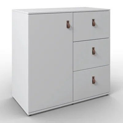Produktbild von Mömax Kommode Mick Weiß MDF