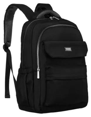 Obrázek produktu pro Peterson cestovní batoh s uchycením na kufr černý nylon 40x30x15 cm