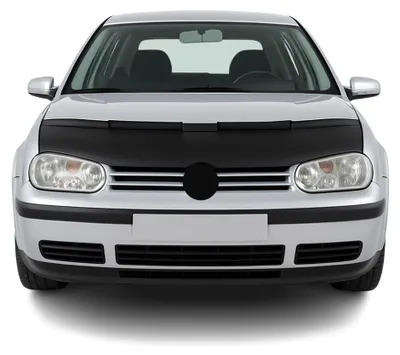 Produktbild von Haubenbra Steinschlagschutz Bonnet Bra für VW Golf 1997-2003 Schwarz Halb