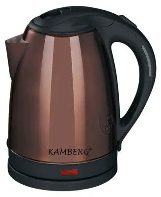 Immagine prodotto di Kamberg - Bollitore elettrico, acciaio inossidabile 18/10, capacità 1,8 litri, 1500 W