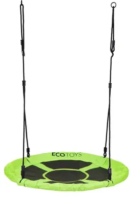 Obrázek produktu pro ECOTOYS BOC100 Houpačka hnízdo, 100 cm, zelená