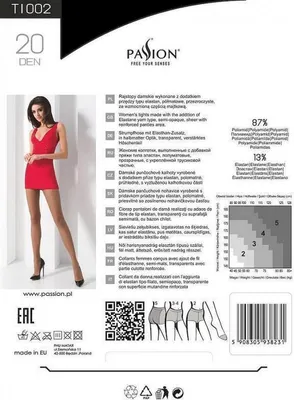 Productafbeelding van PE TI002 Beige panty, 20 denier, maat 3