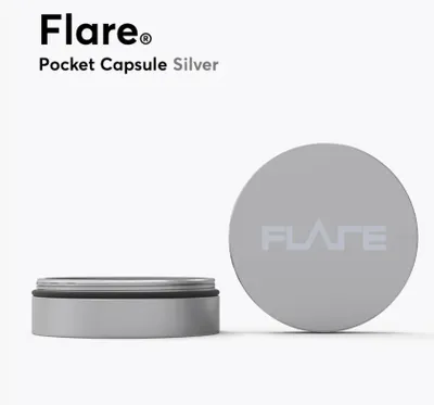 Produktbild von Flare Audio Taschenkapsel Silber