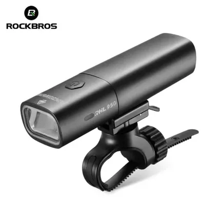 Imagen del producto de Linterna delantera para bicicleta, con batería reemplazable, USB-C, 950 lúmenes - RHL950 ROCKBROS