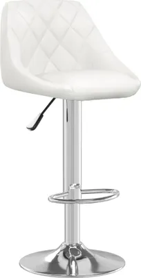 Produktbild von vidaXL Barhocker Weiß Kunstleder