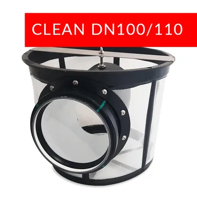 Immagine prodotto di Filtria Clean DN100/110 filtro per acqua piovana | filtro per cisterna | cestello filtrante | filtro per l'utilizzo dell'acqua piovana in giardino | diametro: 30 cm