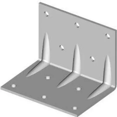 Produktbild von Bauwinkel 05-80,35x35x140 ZAR - feuerverzinkt - Packung mit 1 Stück