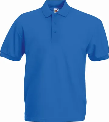 Produktbild von Piqué Polo | Fruit of the Loom (FOL63402), Farbe:royal blue, Größe:S