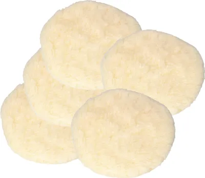 Obrázok produktu pre KOTARBAU® sada 5 leštiacich masiek z jahňacej vlny ? Leštiaca maska 125 mm