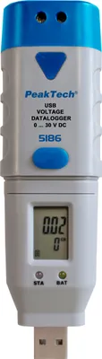 Obrázok produktu pre 5186 Záznamník údajov, jednosmerné napätie, 0