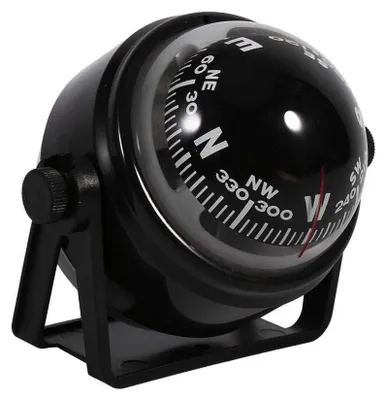 Produktbild von Navigationskompass, wasserdicht - Kompasshalterung - Marineblau - Für Boot/Wohnwagen/LKW - ABS - Lenkungsball - Kompass