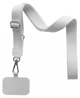 Produktbild von Zanaé, Universelles Smartphone Umhängeband Kordel mit Metallkarabiner, Grau