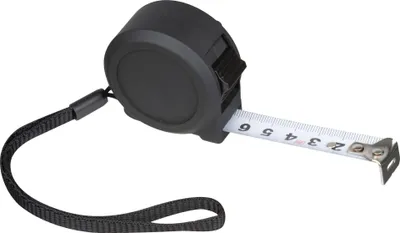 Produktbild von Maasives Stahlbandmaß 3m / mit Handschlaufe, Dauerstopper und Gürtelclip