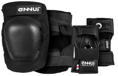 Image de Ennui Aly Dual Pack genouillères et protège-mains Inliner Schoner Protectionset XL