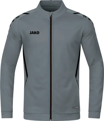 Produktbild von Jako Challenge Polyesterjacke Kinder - Steingrau / Schwarz