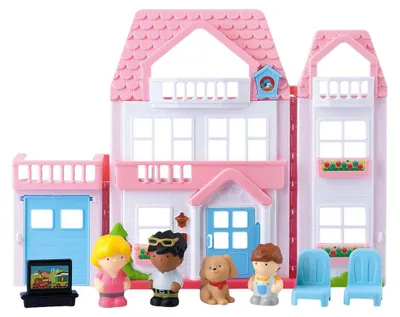 Imagen del producto de Playgo, Set de juego "Mi Casa Familiar" - 8 piezas.
