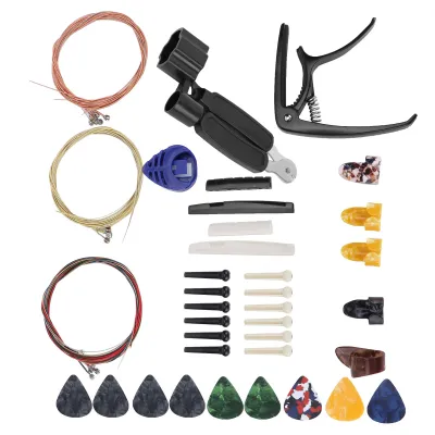 Zdjęcie produktu dla Zestaw do wymiany strun gitarowych, zestaw do wymiany strun gitarowych, zestaw do wymiany strun gitarowych, zestaw akcesoriów do strun gitarowych, akcesoria do strun gitarowych, akcesoria do strun gitarowych