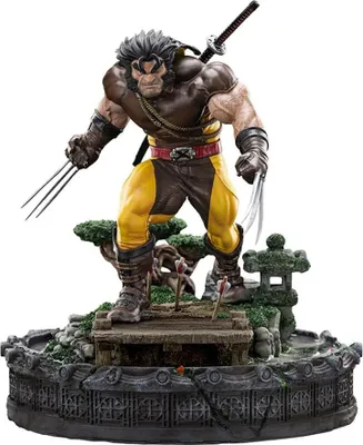 Produktbild von Iron Studios - Marvel Art Scale Deluxe Statue 1/10 Wolverine Unleashed 20 cm