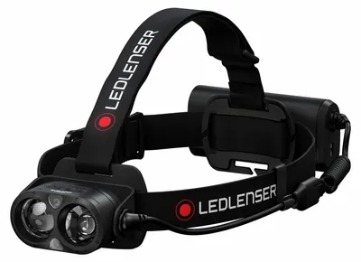 Produktbild von Ledlenser H19R Core Stirnlampe schwarz, 3500 Lumen, 300m Leuchtweite, 374g, 20 Std, IP68, wiederaufladbar