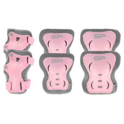 Produktbild von Shield-Schutzset, Größe L, rosa – Spokey