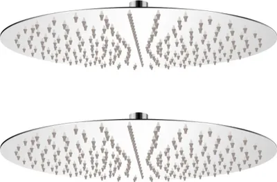 Produktbild von Regenduschköpfe 2 Stk. Edelstahl Ø 40 cm