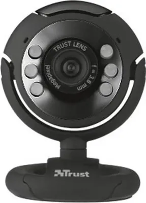 Produktbild von Trust SpotLight Pro, 1,3 MP, 640 x 480 Pixel, VGA, 30 fps, USB 2.0, Schwarz