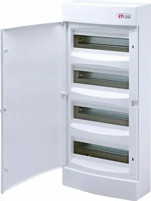 Produktbild von ETI Kleinverteiler Aufputz 4-reihig 48 Module