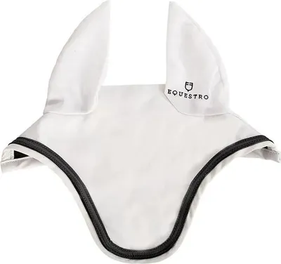 Produktbild von Equestro Elegance Collection Fliegenhaube Weiß Full Weiß Full