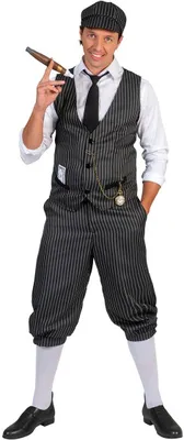 Herren Kostüm 20er Jahre Knickerbocker Geoffrey deluxe 40er Jahre Mottoparty Fasching Karneval