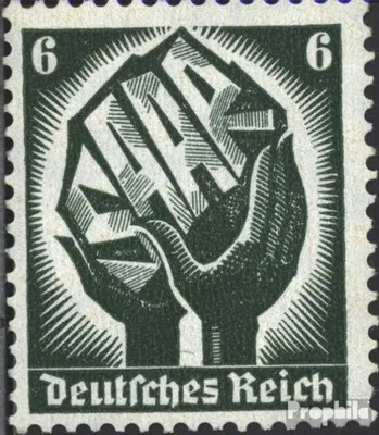Produktbild von Briefmarken Deutsches Reich 1934 Mi 544 mit Falz Saarabstimmung