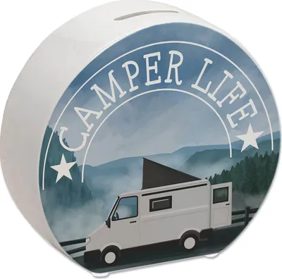 Produktbild von Camper Life mit Campervan Spardose