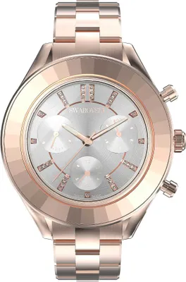 Produktbild von Swarovski 5612194 Damen-Armbanduhr, Edelstahl-Gehäuse, Metall-Armband