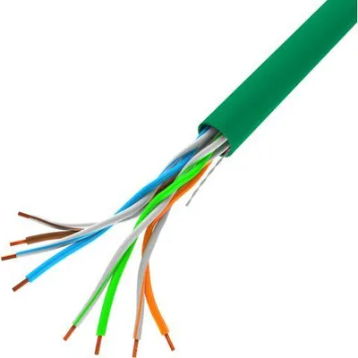 Produktbild von Lanberg Lan Utp Kabel 100Mb/S 305M Draht Cca Grün