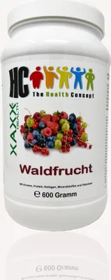 Produktbild von XAXX HC BODY CONTROL SHAKE WALDFRUCHT 600g = 20 Mahlzeiten