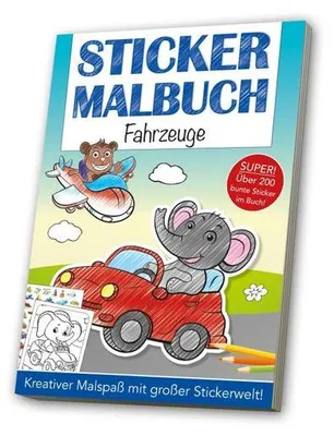 Zdjęcie produktu dla Stickermalbuch: Fahrzeuge