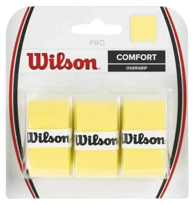 Obrázok produktu pre Wilson - „Pro“ grip (balenie po 3 ks) PP8620 (jednotná veľkosť) (žltá)